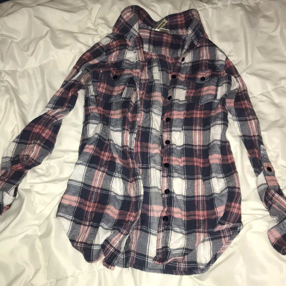 Red, White, and Blue Flannel